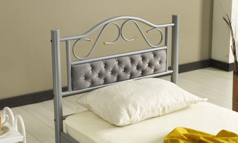 Pares 90*190 cm Tek Kişilik Metal Ferforje  Karyola