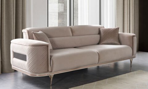 Nice Modern Üçlü Koltuk
