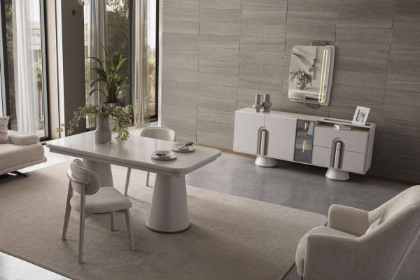 Loft Yemek Odası ( Masa + 6 Sandalye )