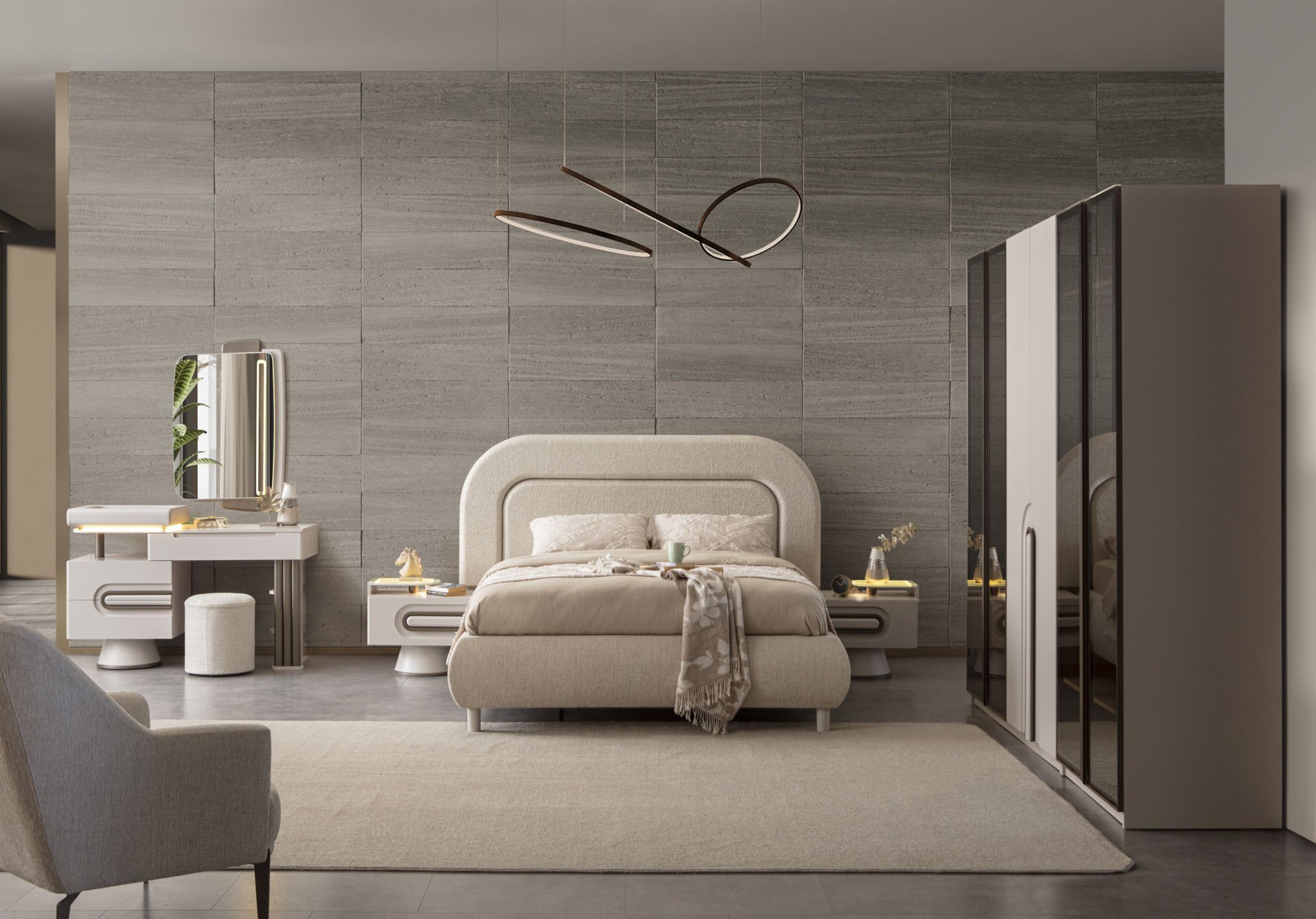 Loft Yatak Odası