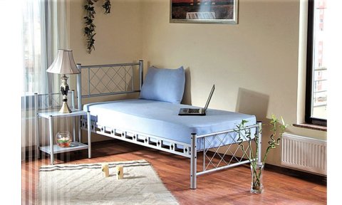 Poligon Metal Ferforja Tek Kişilik Karyola 90*200 cm