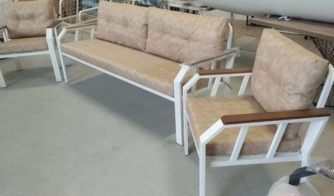 Holiday 3+1+1+Sehpa Bahçe Mobilyası (Salon, Balkon, Cafe Ofis)