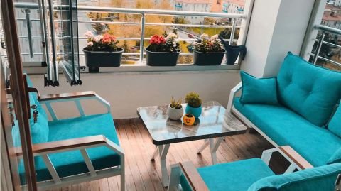 Holiday 3+1+1+Sehpa Bahçe Mobilyası (Salon, Balkon, Cafe Ofis)