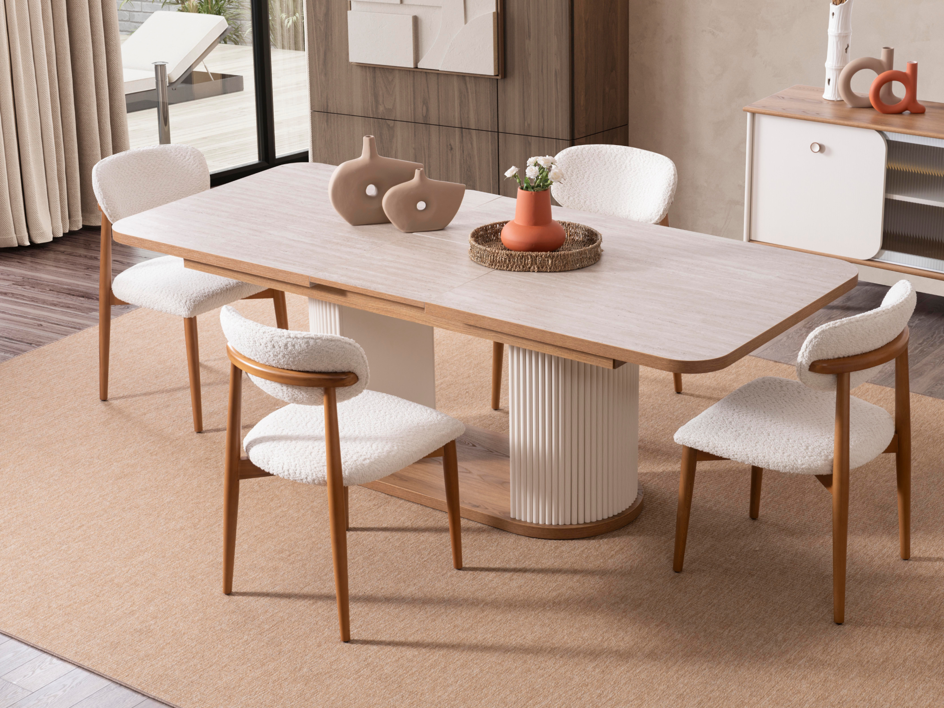 Virjin Yemek Odası(6 Sandalye)