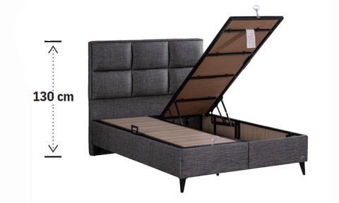 Grand 160*200 cm Çift Kişilik Başlıklı Baza Seti
