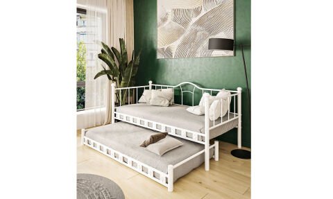 Camalia Metal Ferforje Tek Kişilik Karyola 90*190 cm