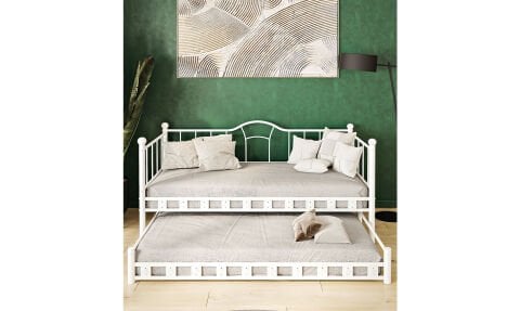 Camalia Metal Ferforje Tek Kişilik Karyola 90*200 cm