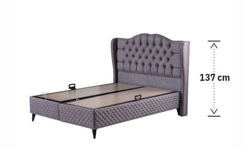 Sultan 160*200 cm Çift Kişilik Başlıklı Baza Seti