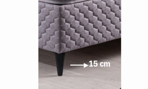 Sultan 160*200 cm Çift Kişilik Başlıklı Baza Seti