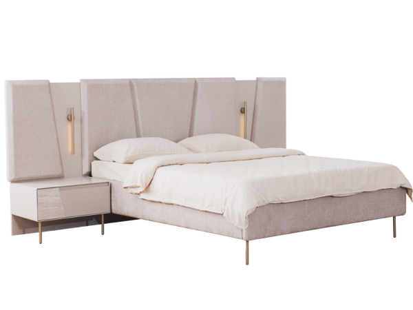 Rams Yatak Odası Takımı(Köşe Dolaplı ve Karyolalı)