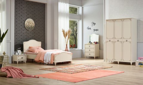 Opera Genç Odası 3 Kapılı Dolap