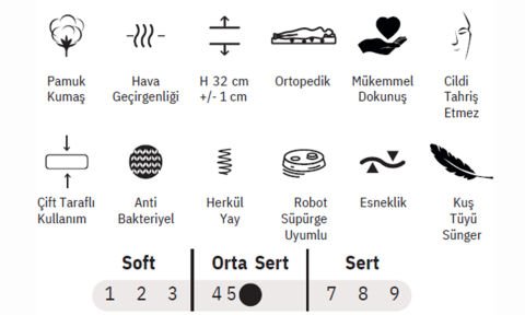 Cappy 90*200 cm Tek Kişilik Başlıklı Baza Seti