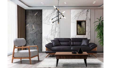 Quattro Modern Koltuk Takımı (3+1)