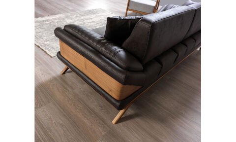 Quattro Modern Üçlü Koltuk