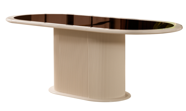 Luccix Yemek Masası ve 6 Sandalye(Gold)