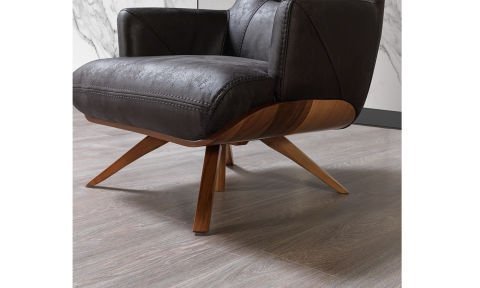 Quattro Füme Modern Tekli Koltuk