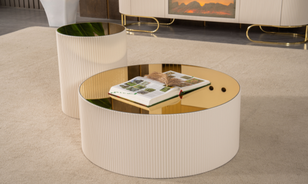 Luccix Orta Sehpa(Gold)