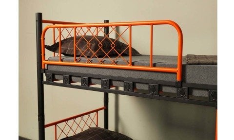 Poligon Metal Ferforje Tek Kişilik Ranza 90*190 cm