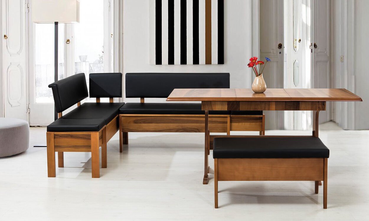 Domino Ekbank+Konfor Masa(Ceviz)