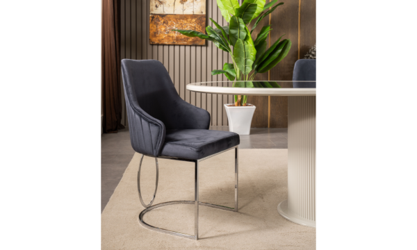 Luccix 6 Sandalye(Gümüş)