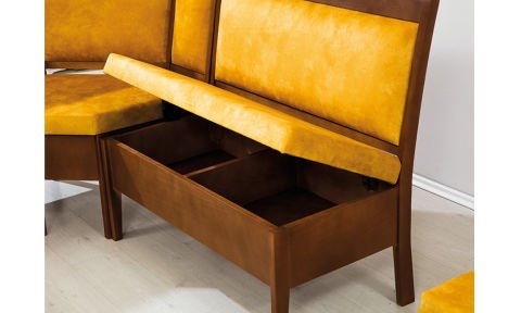 Hicran Ekbank+Konfor Masa(Ceviz)