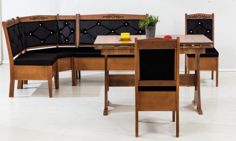 Avangarde Ekbank+ Avangarde Masa(Ceviz)