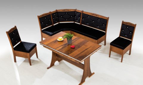 Avangarde Ekbank+ Avangarde Masa(Ceviz)