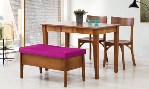 Kamel Masa 70*110(+30 Açılır)Ceviz