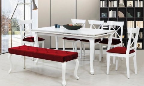 Büyük Lükens  Masa 90*160 (+45 Açılır)