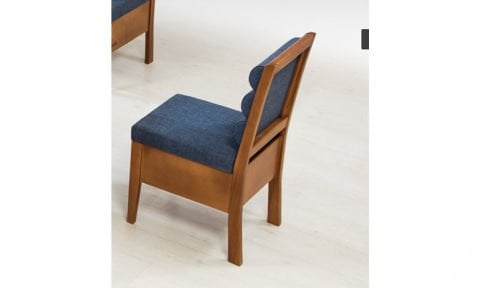 Bombeli Ekbank Sandalyesi(Sandıklı)Ceviz