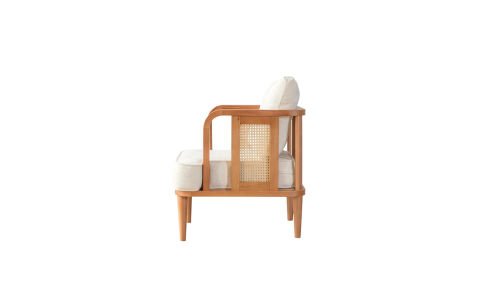 Flora Bahçe Mobilyası (Salon, Balkon, Cafe, Ofis) Tekli Koltuk