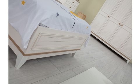 Sedir Genç Odası 100*200 cm Başlıklı Bazalı Karyola