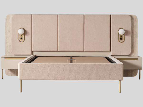 Zara Gold Yatak Odası(Bazalı Karyola)