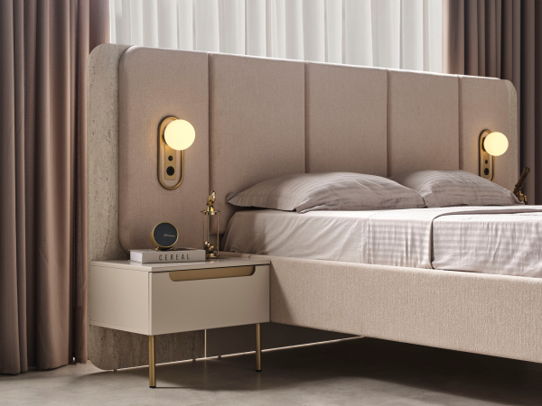 Zara Gold Yatak Odası(Komodin)