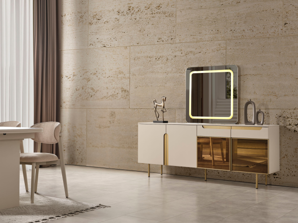 Zara Gold Yemek Odası(Konsol)