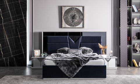 Fonte Yatak Odası 160*200 cm Başlıklı Bazalı Karyola
