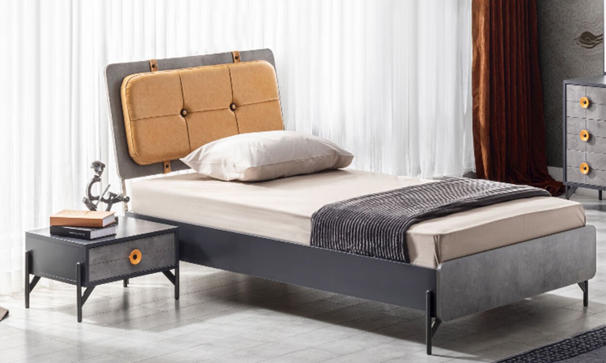 Prova Genç Odası 100*200 Başlıklı Karyola
