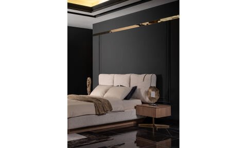 Lizbon Yatak Odası 160*200 cm Başlıklı Karyola