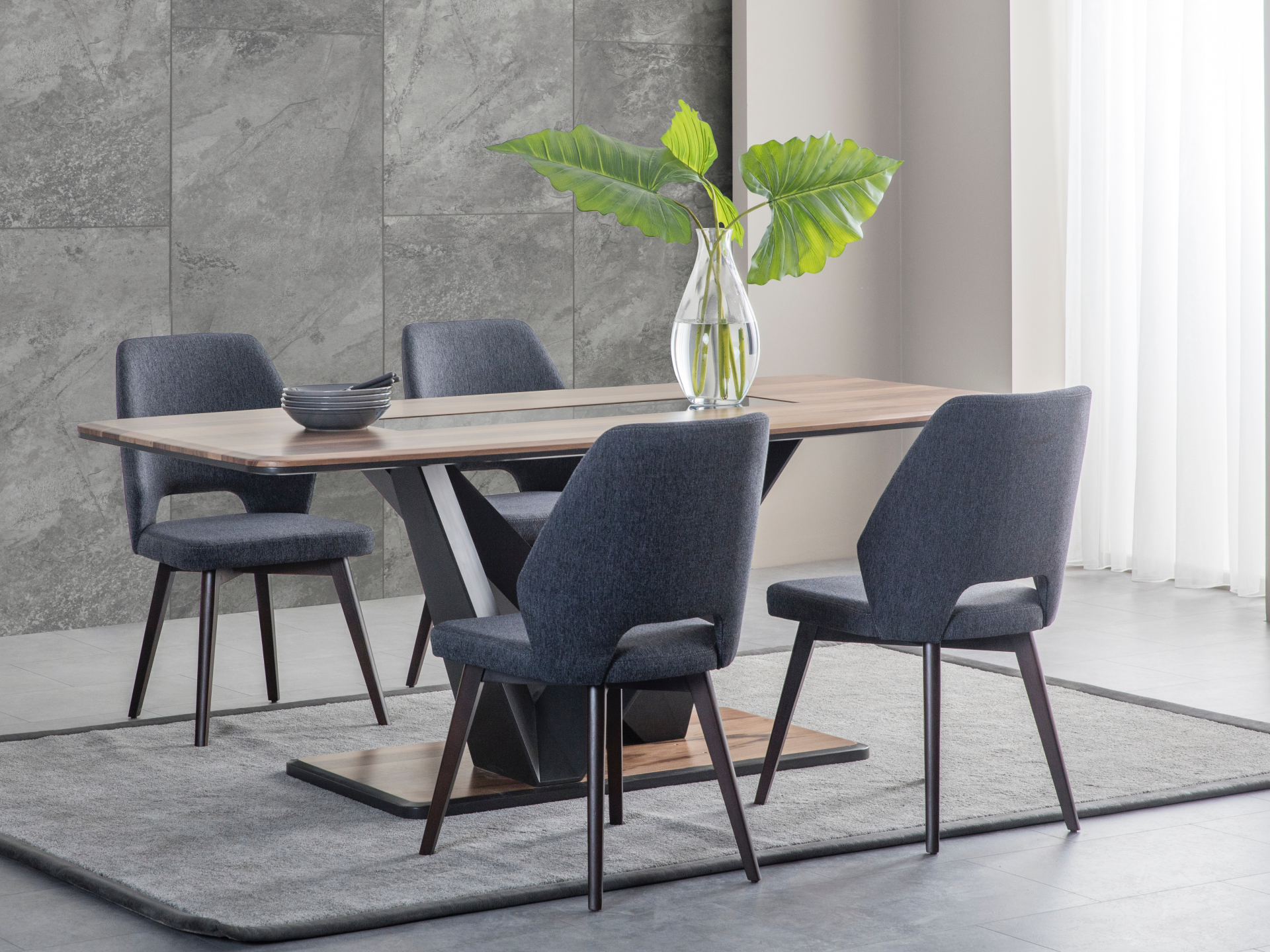 Tual Yemek Odası(Masa ve 6 Sandalye)