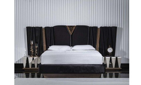 Tokyo 160*200 cm  Başlıklı Bazalı Karyola