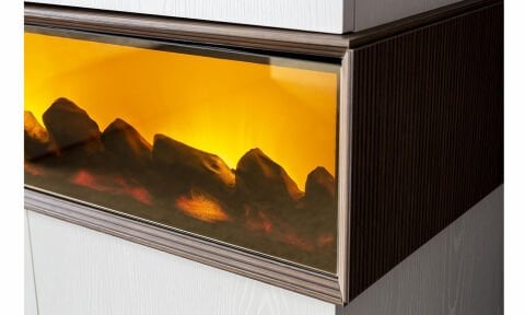 Orjin Yatak Odası 6 Kapılı Şömineli Dolap