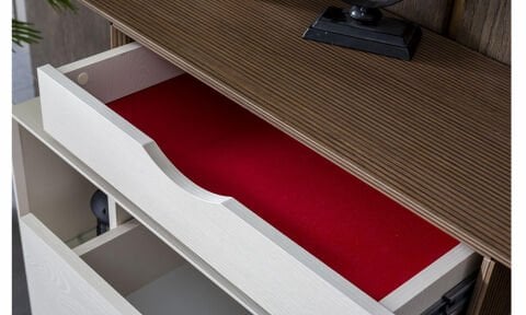 Orjin Yatak Odası Aynalı Şifonyer+ Puf