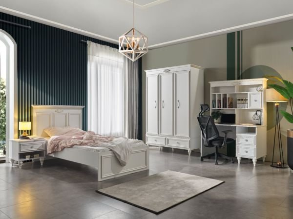 İskenderiye Genç Odası (4 Kapaklı Dolap)