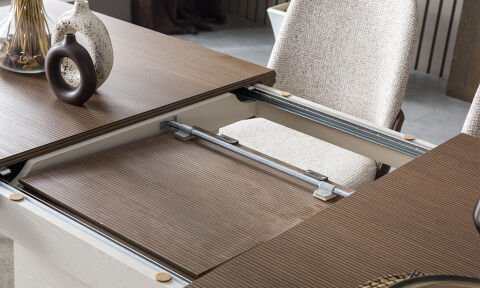 Orjin Yemek Masası ve 4 Sandalye 1 Bench