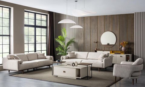 Orjin Modern Koltuk Takımı (3+3+1)
