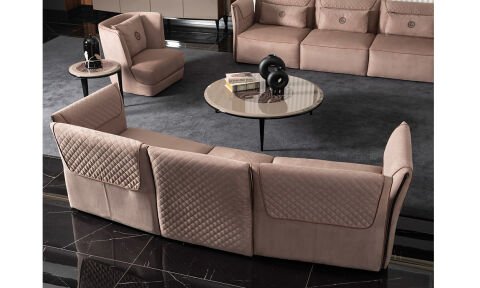 Bentley Modern Koltuk Takımı (4+3+1)