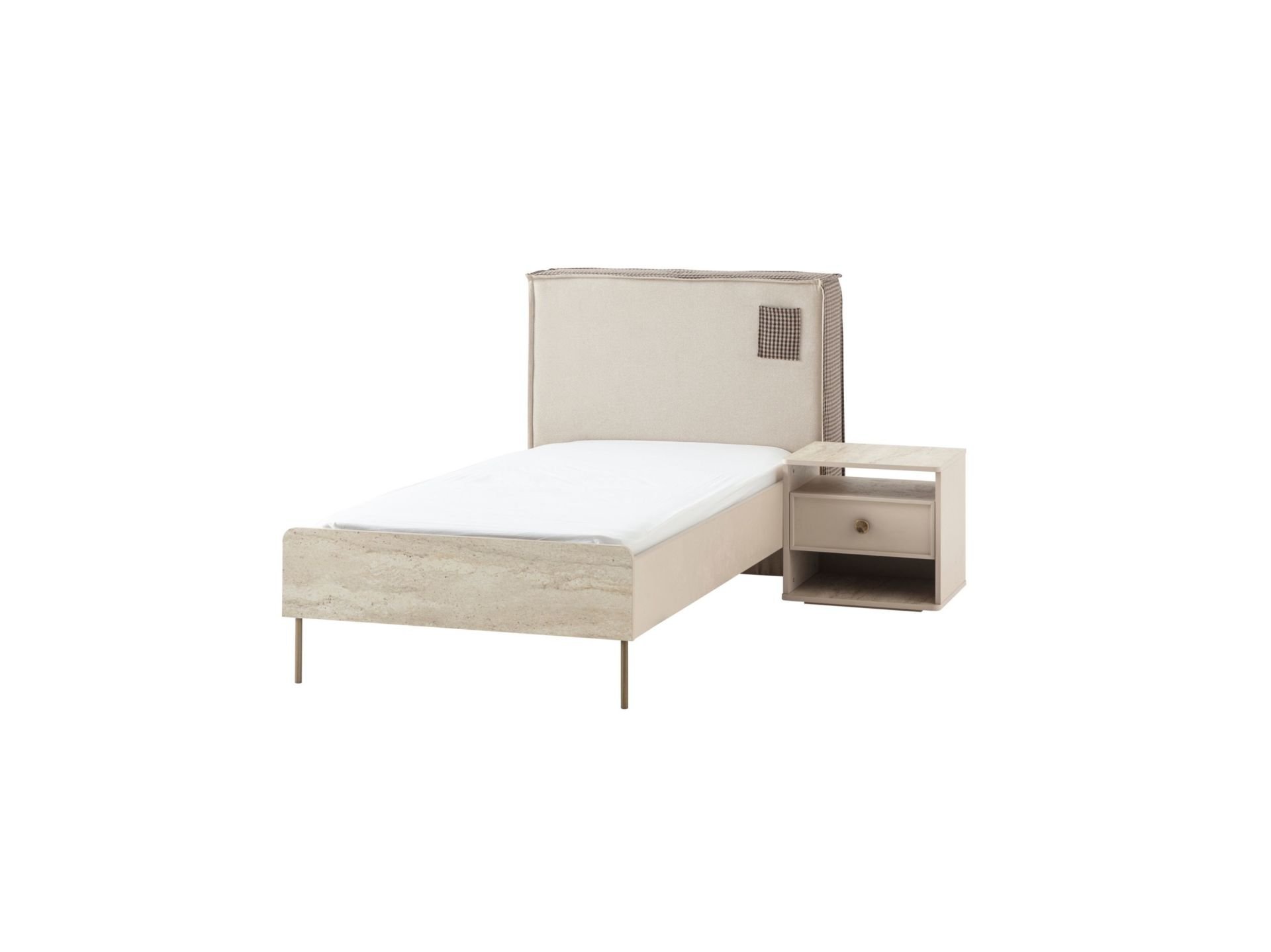 Partenon Genç Odası (Başlıklı Karyola 100cm x 200cm)