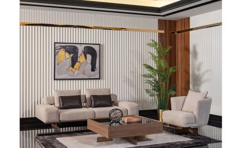 Lizbon Modern Koltuk Takımı (4+3+1)