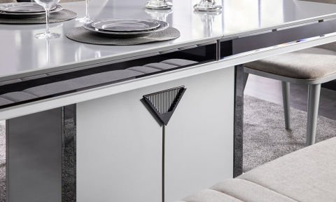 Fonte Yemek Masası ve 4 Sandalye 1 Bench