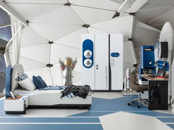 Space genç odası (  3 Kapılı Dolap )